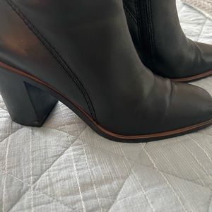 Black Franco Sarto Stevie Boots